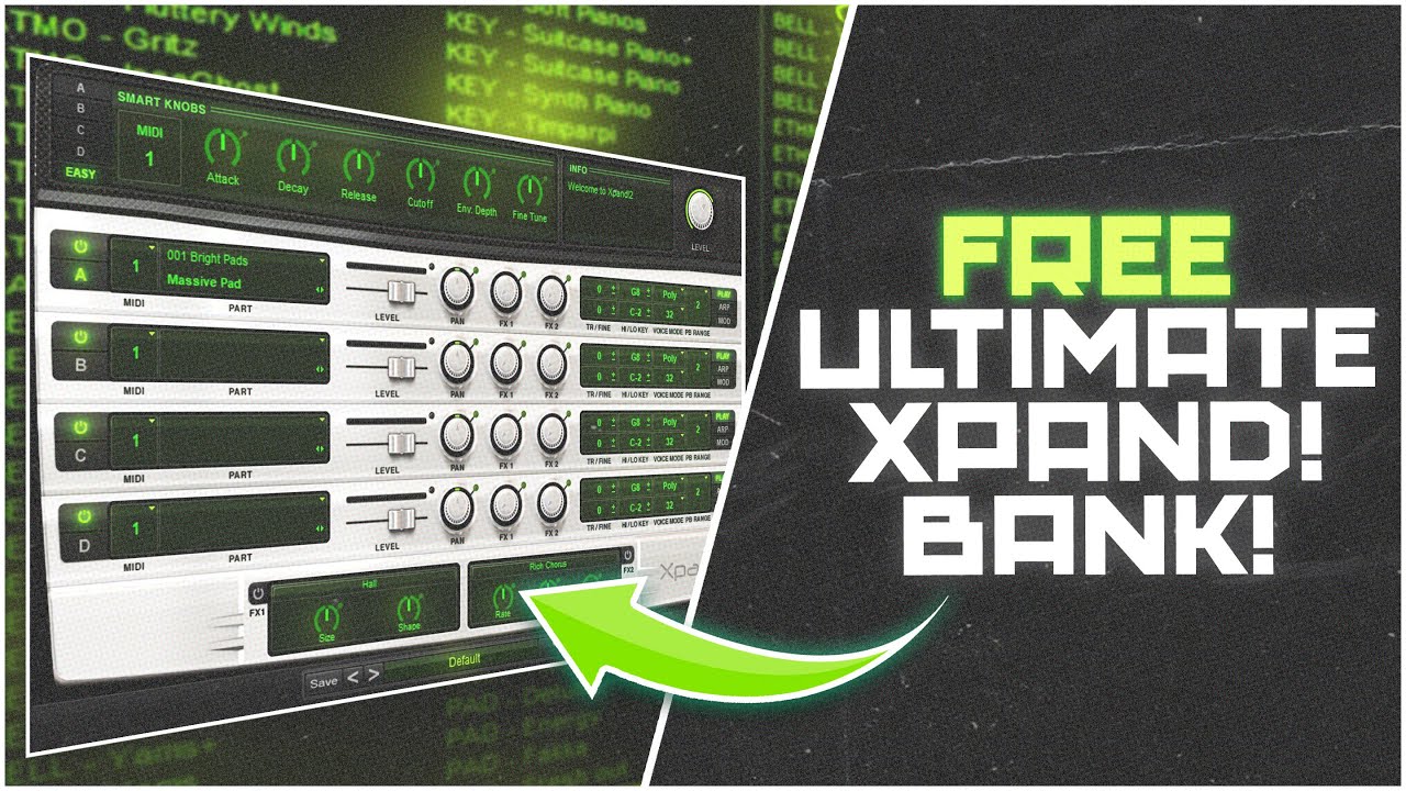 This FREE Xpand!2 Preset Bank Helped Me Make This CRAZY Beat!🔥🧬 (Xpand!2 Preset Bank 2022)