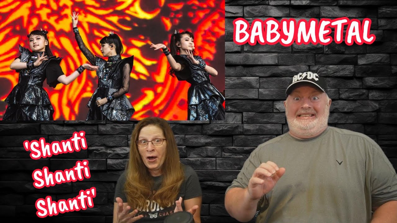 Mystical!  Reaction to BABYMETAL 'Shanti Shanti Shanti'