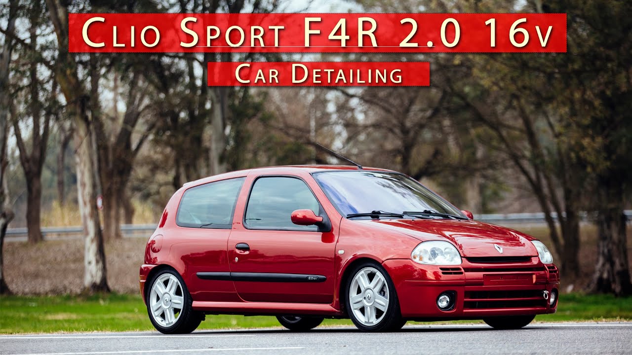 CLIO SPORT F4R 2.0 16v PH1 // Complete Car Wash + Ceramic