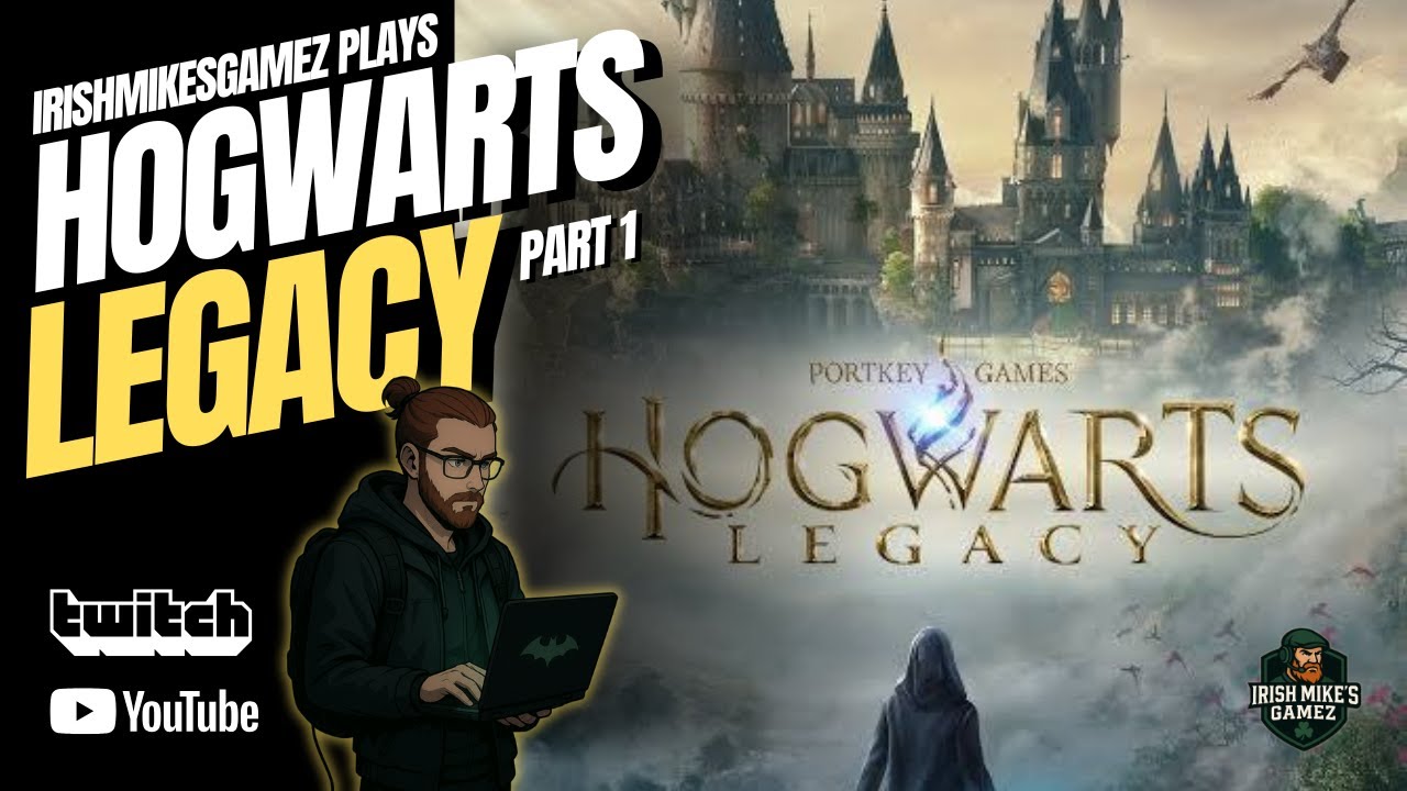 HOGWARTS LEGACY WALKTHROUGH GAMEPLAY PT 1 (TWITCH LIVESTREAM)