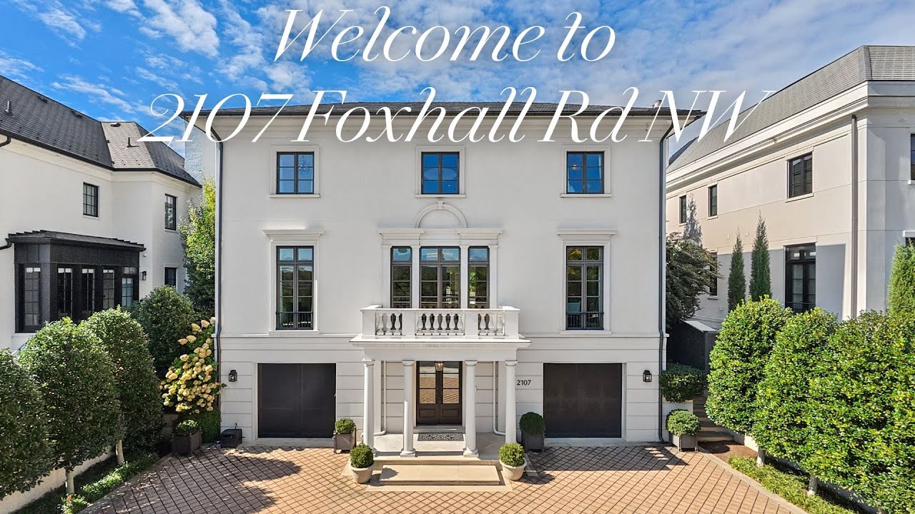 Washington DC Luxury Living | Elegant Neoclassical Georgian Revival Home in Phillips Park