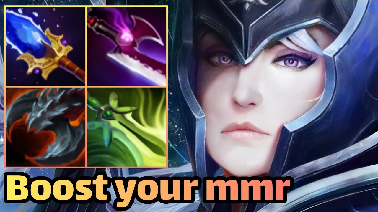 как подняться с луной поз 1? - Dota 2 Luna Pro Геймплей - Что такое Luna Carry Guide? - 7,31