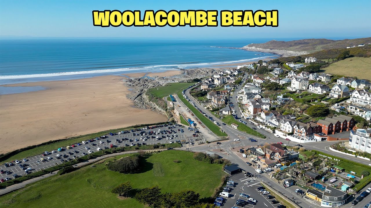 Ultimate Coast Drive - Woolacombe Beach I 4k 🚘