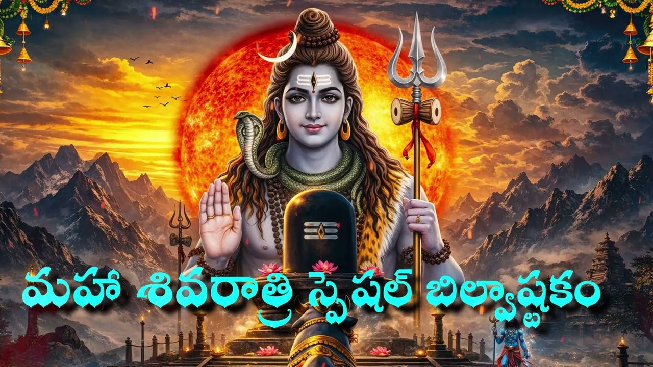 మహా శివరాత్రి స్పెషల్ బిల్వాష్టకం | బిల్వ దళార్చన మహిమ | Om Namah Shivaya