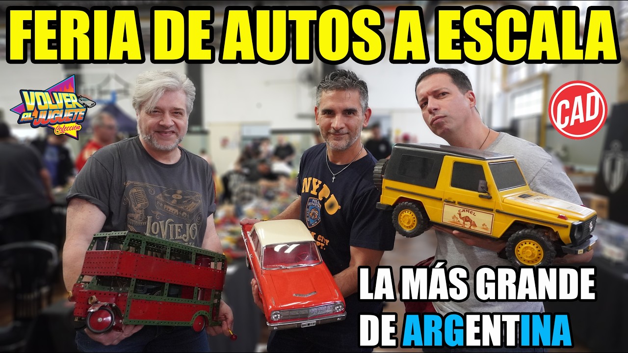 😲La feria de autos a escala más grande de ARGENTINA 🌎