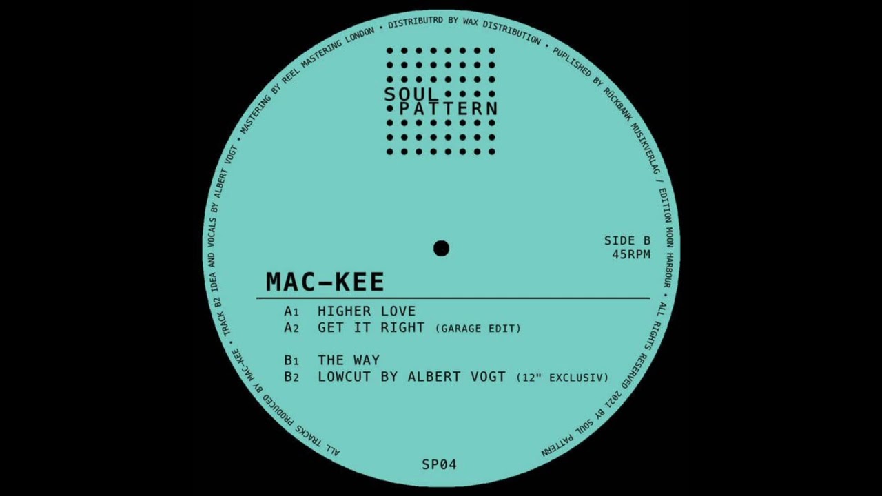 Mac-Kee - Higher Love (Chris aka DjC's Longer Love Remix)