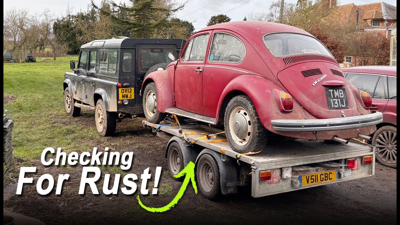Jet-washing my 1970 VW Beetle - Part 3