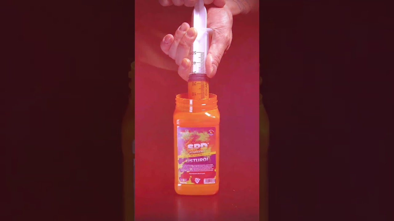 SPD Fumigena sau Sirop de porumb dulce cu efect fluo in apa