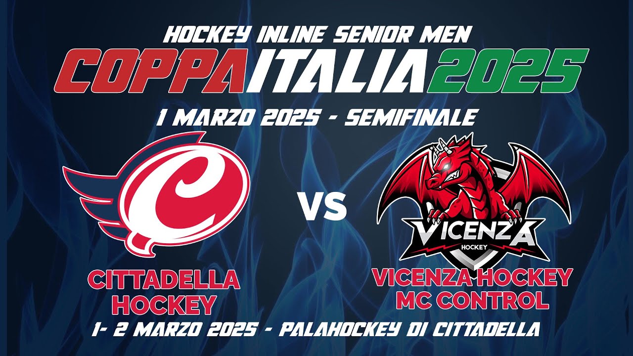 Cittadella Hockey vs - Vicenza Hockey MC Control - Semifinale Senior Men