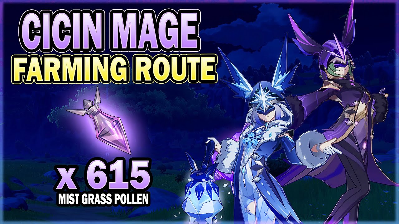 All Cicin Mage Locations - Efficient Farming Route | Genshin Impact
