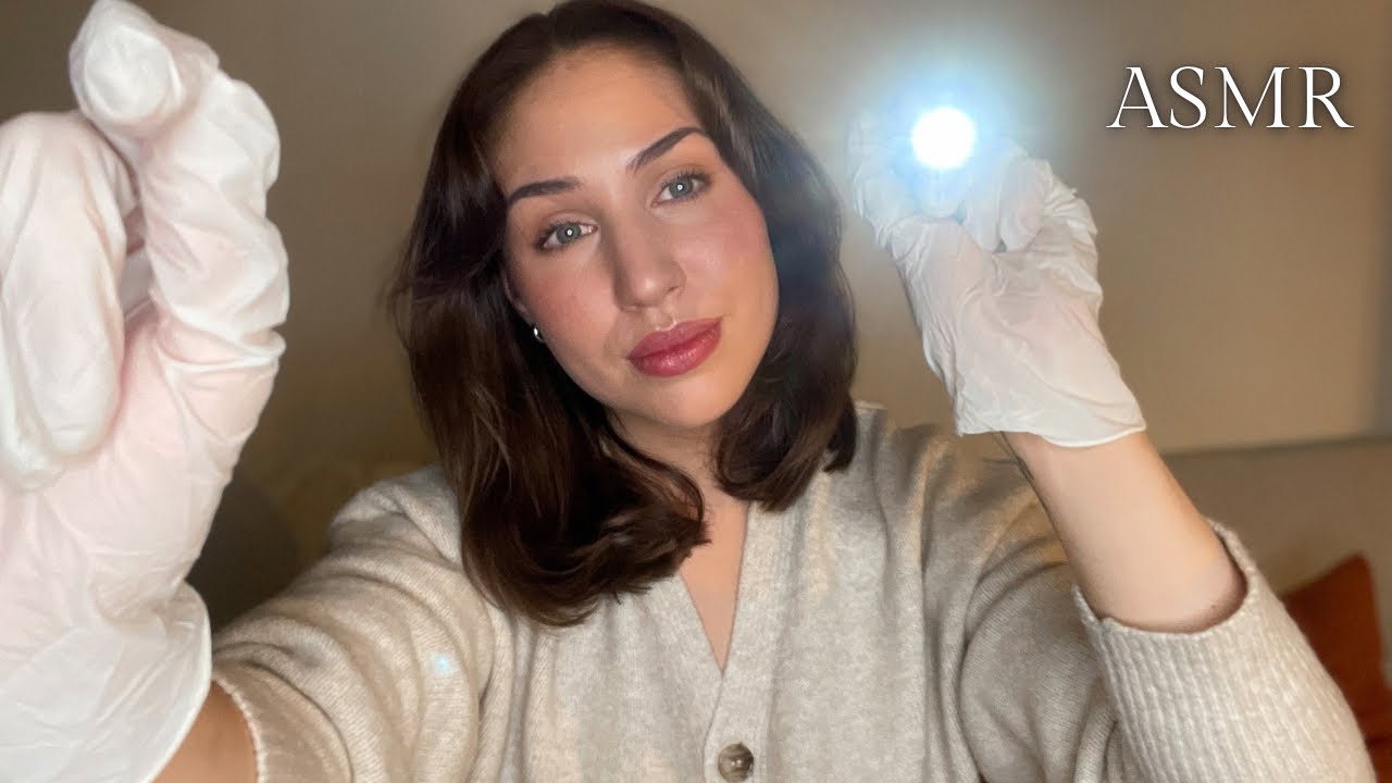 ASMR SUOMI - Tutkin sun silmän 👁️🔦(Roleplay)