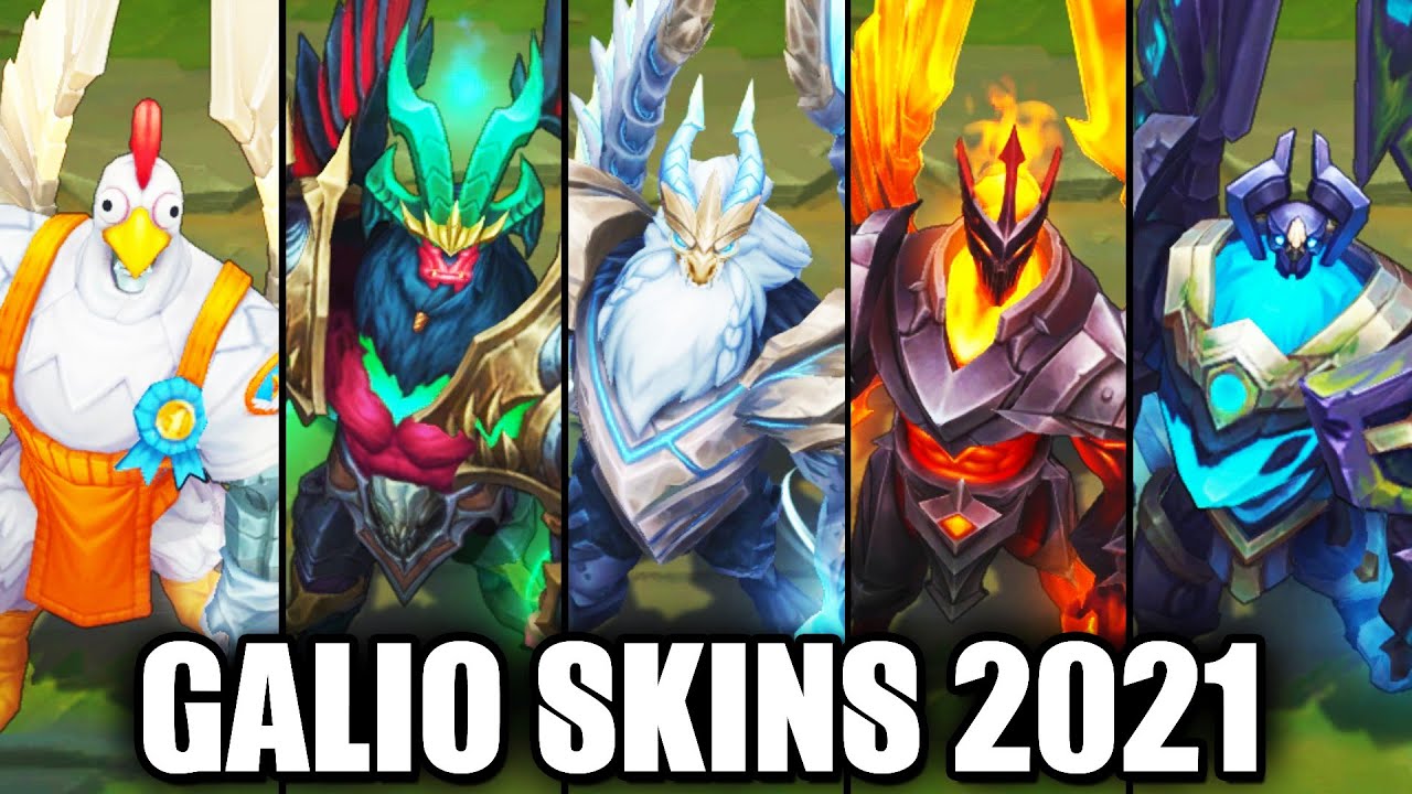 All Galio Skins Spotlight 2021 (League of Legends)