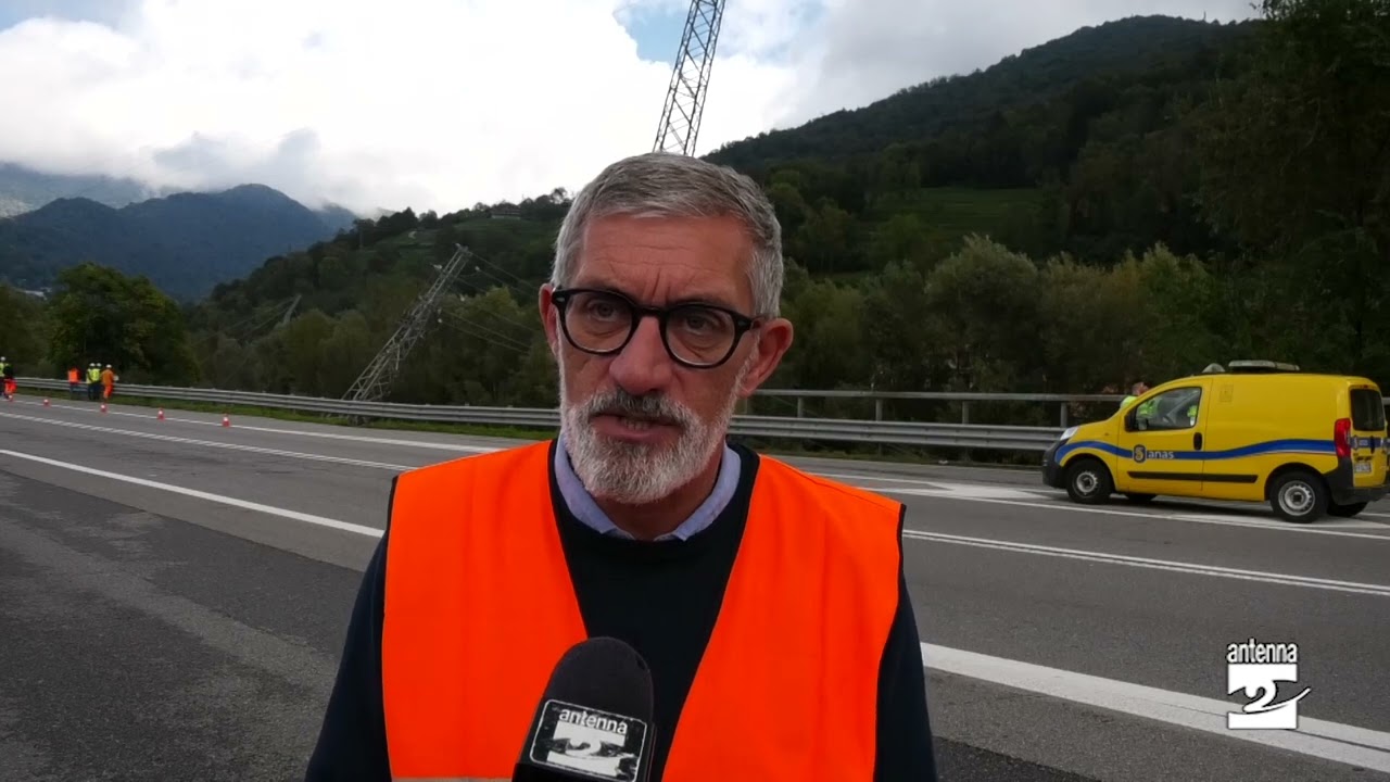 Tralicci pericolanti a Nembro: chiusa la statale della Valle Seriana