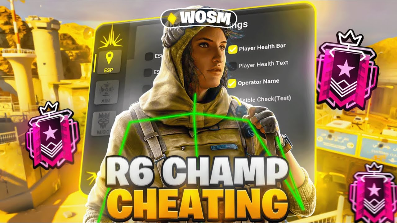 Using $6 R6 CHEATS Champion Lobbies 🏆 | The Best Rainbow Six Siege Hack in 2025