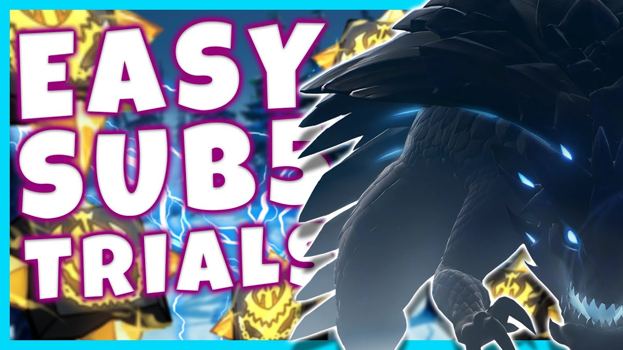 Dauntless Pangar trials - EASIEST sub 5 build and guide