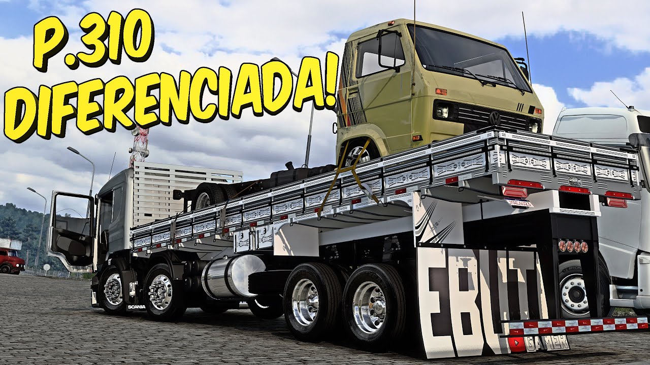 LANÇAMENTO SCANIA P-310 V.2 DO MACAULY - INDO NO FERRO VELHO - ETS 2 MODS