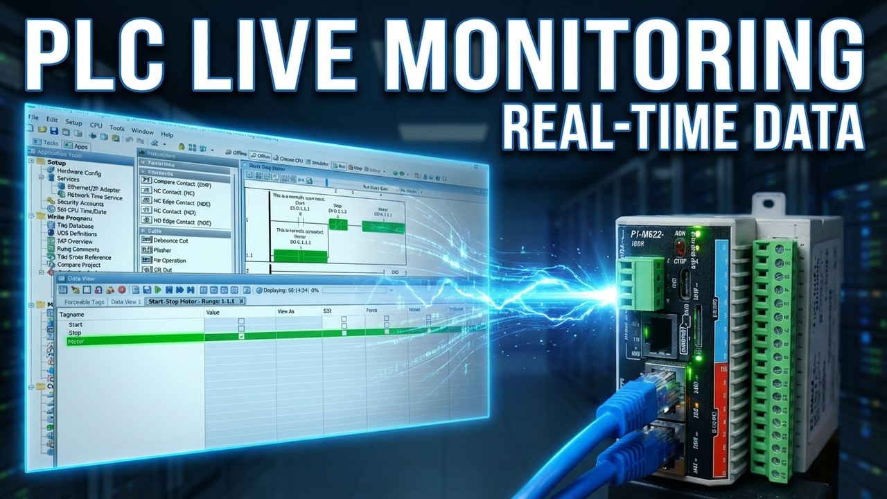 Learn to Monitor and Test Now on P1-M622-16DR Mini PLC!