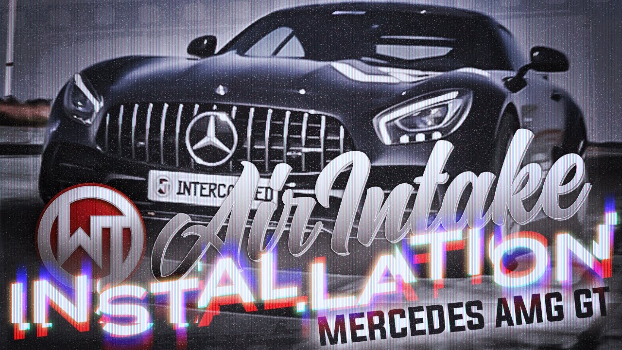 Wagner Tuning - Mercedes AMG GT Carbon Ansaugsystem/Carbon Air Intake System Installation