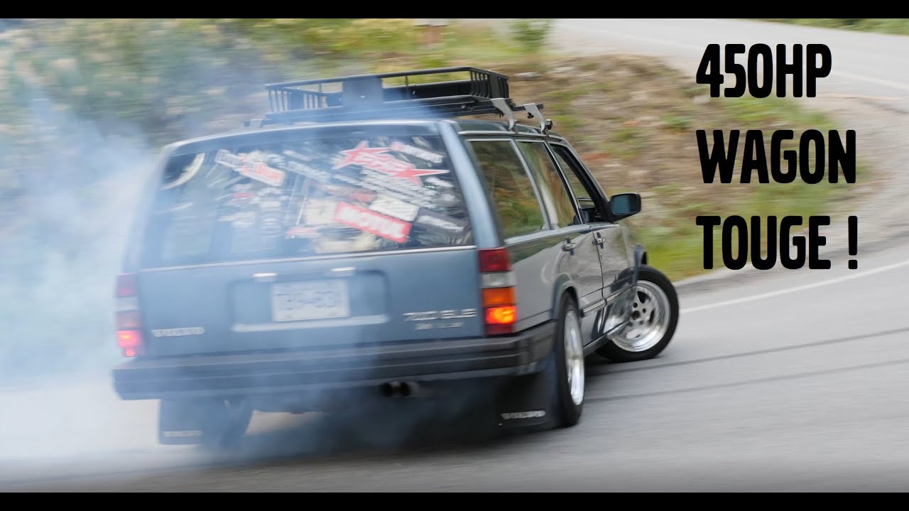 450-сильный универсал Volvo 740 TOUGE ДРИФТИТ!