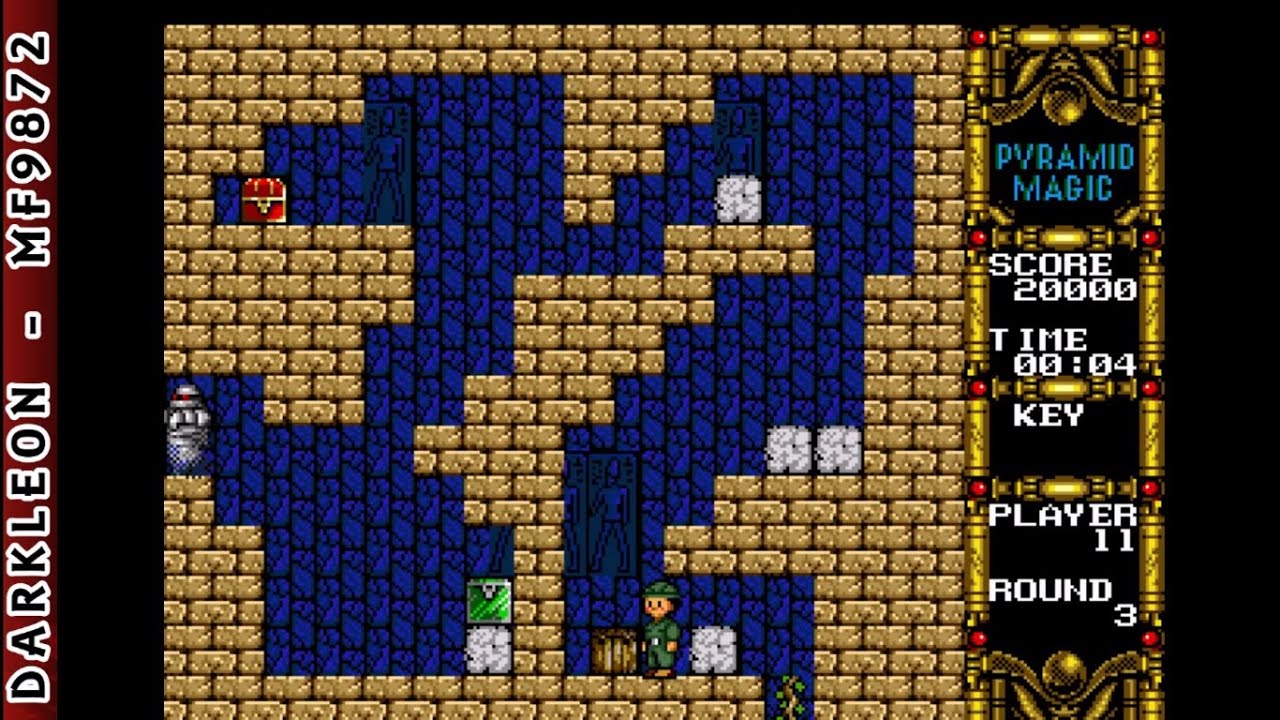 Genesis - Pyramid Magic II &copy; 1991 Sega - Gameplay