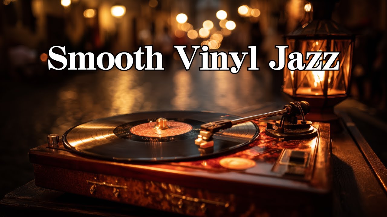 Romantic Vinyl Jazz | Smooth Lounge Music for Late Night Relaxation