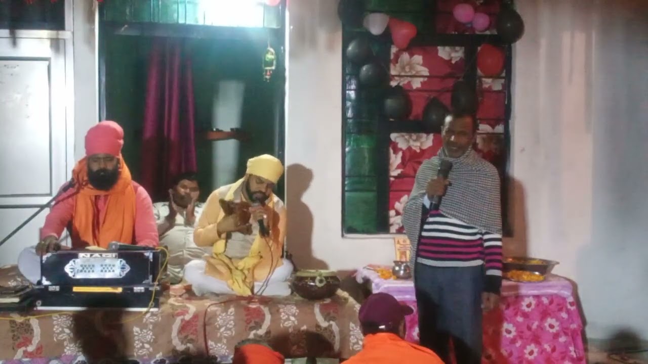Narnond satsang me bjindar kharak waly wani ka gungan karty huy