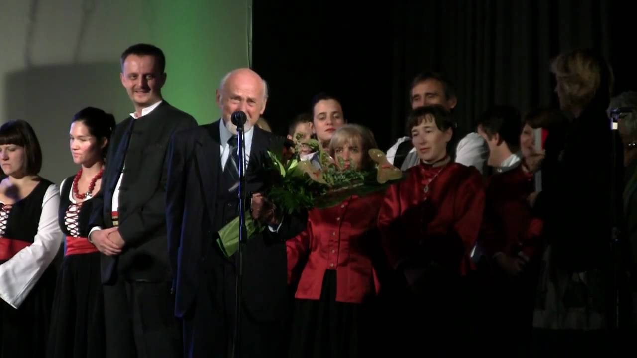 Maestro Dinko Fio  sa klapama - Dvorana SC-a Zagreb 29-11-2009