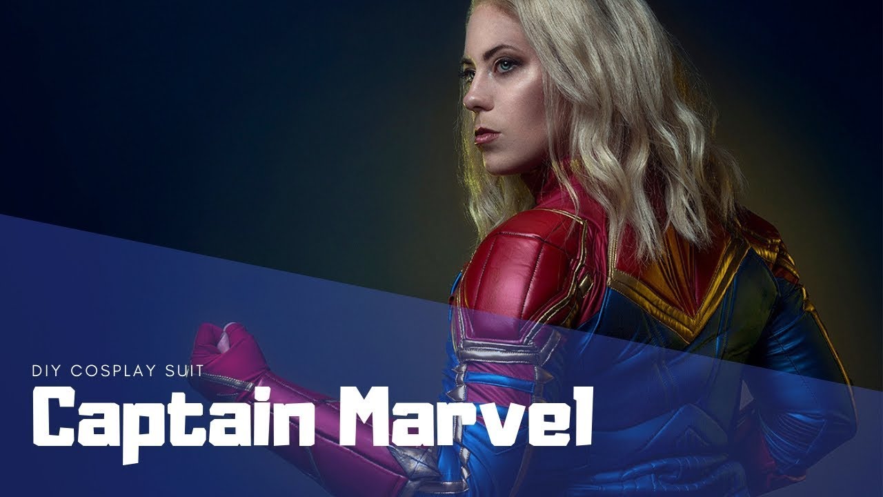 DIY Captain Marvel Suit MCU