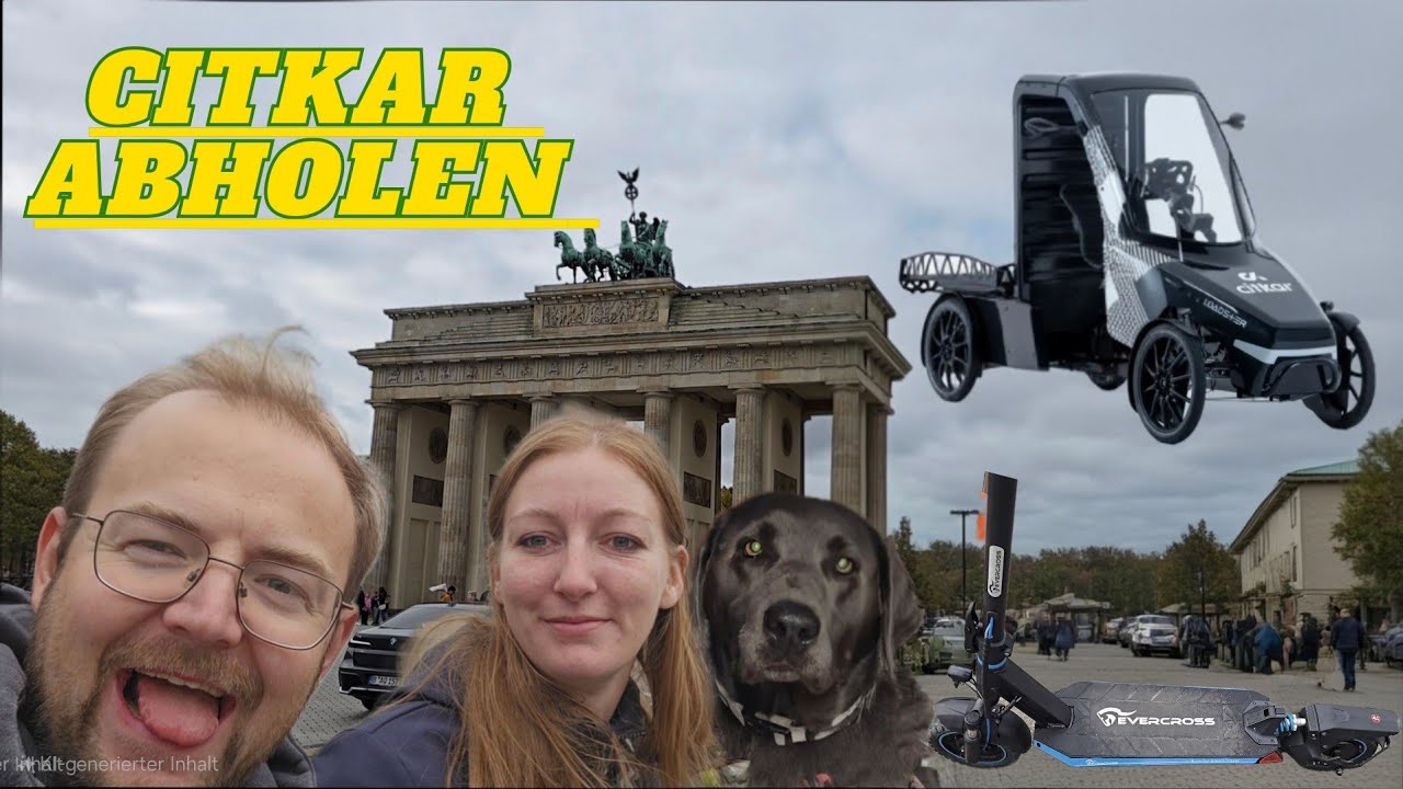Citkar Fahrrad Wohnmobil Abholung [T1] +Evercross Scooter