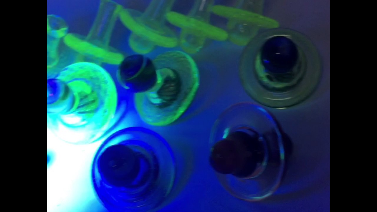 uv reactive directional airflow carb caps made in canada by il glass