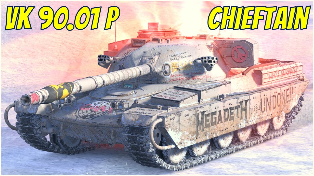 BIG BOSS VK 90.01 P & Chieftain MK.6 ● WoT Blitz