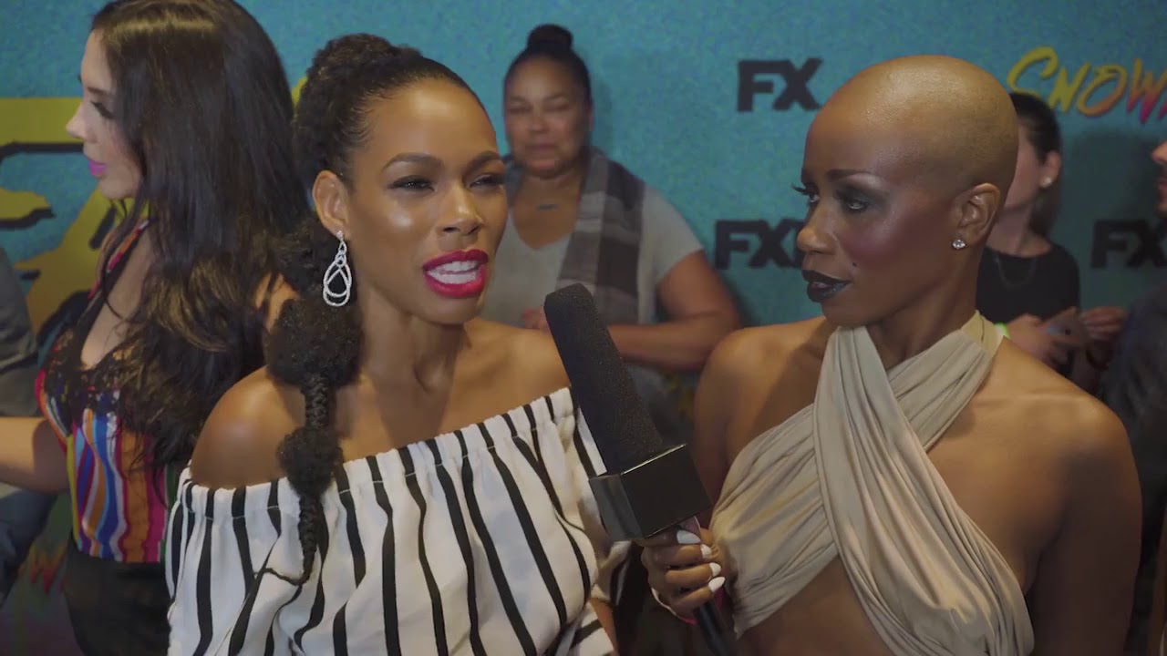 #angelalewis #damsonidris #snowfallfx #johnsingleton NYC PREMIERE OF 
