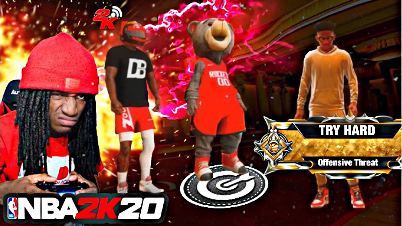 Tryhard LEGEND pulled up on DUKE DENNIS and DAVO MIGO in STAGE on NBA 2K20 and this happened!
