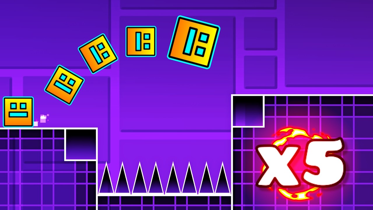 I Made Cloning in Geometry Dash