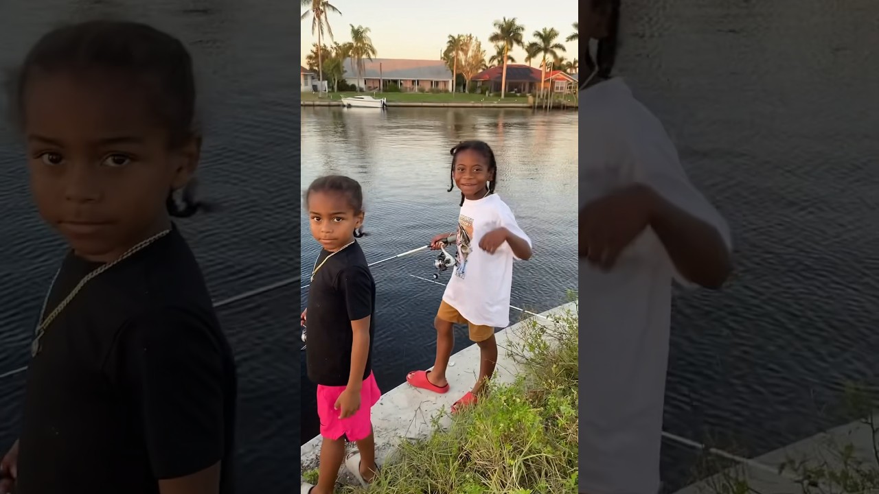 Возьмите детей на рыбалку‼️#рыбалкавкавка #шортах #рыбалка