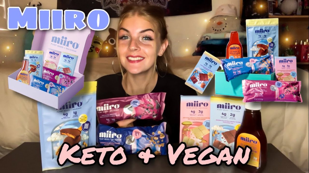 MIIRO Snacks Taste Test! | Keto and Vegan!