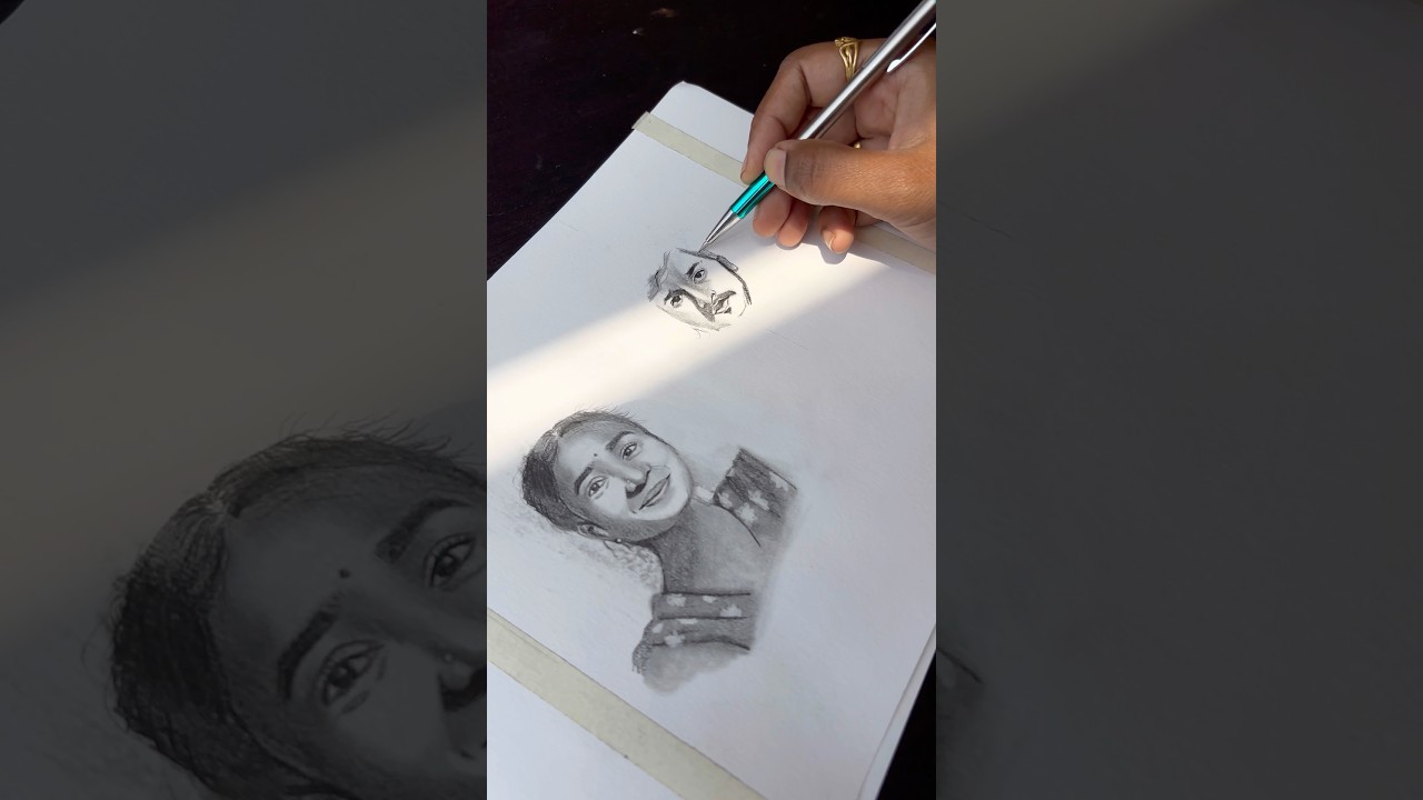 Drawing Abdul & Kalai❤️SiraiMovie#tamil #drawing #art #shorts #trending #artwork