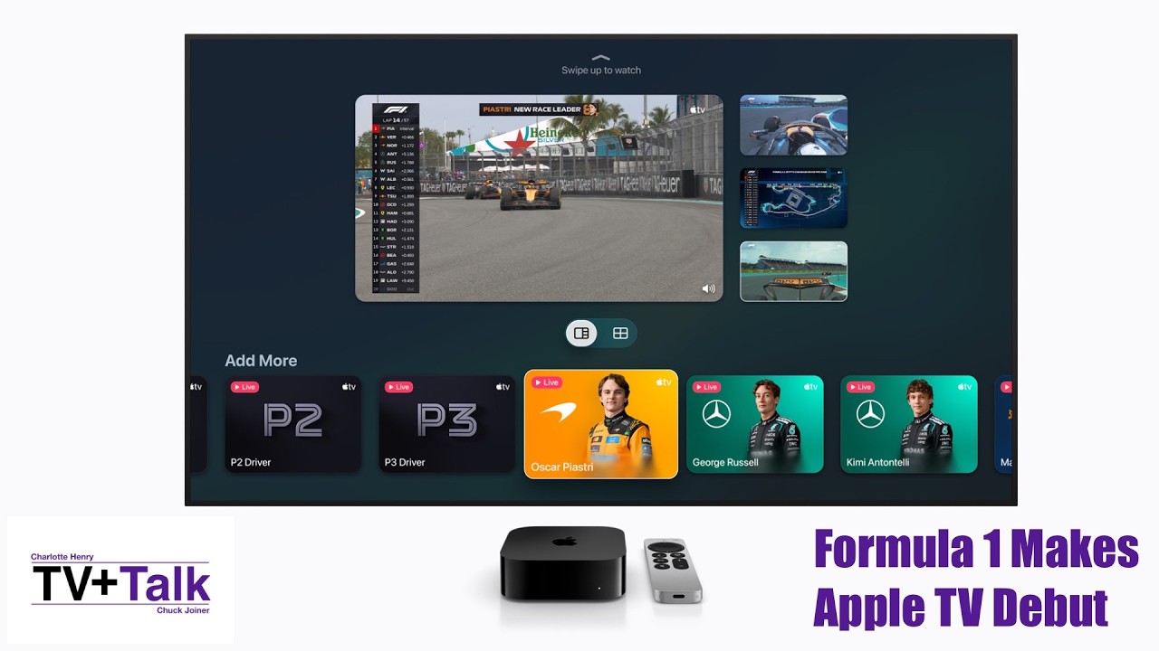 TV+ Talk: Apple Looks to Break The Chain With Formula 1 Launch