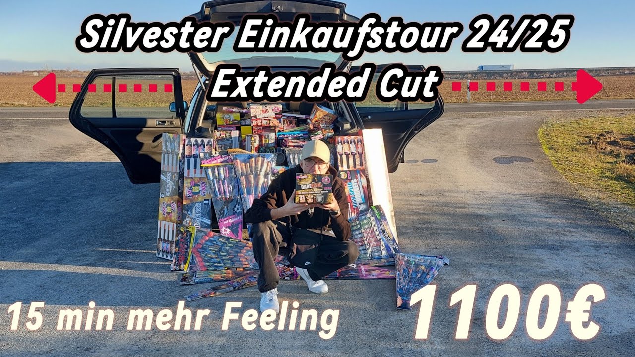 XXL Silvester Feuerwerk Einkaufstour 2024/25 in voller Länge [HD]