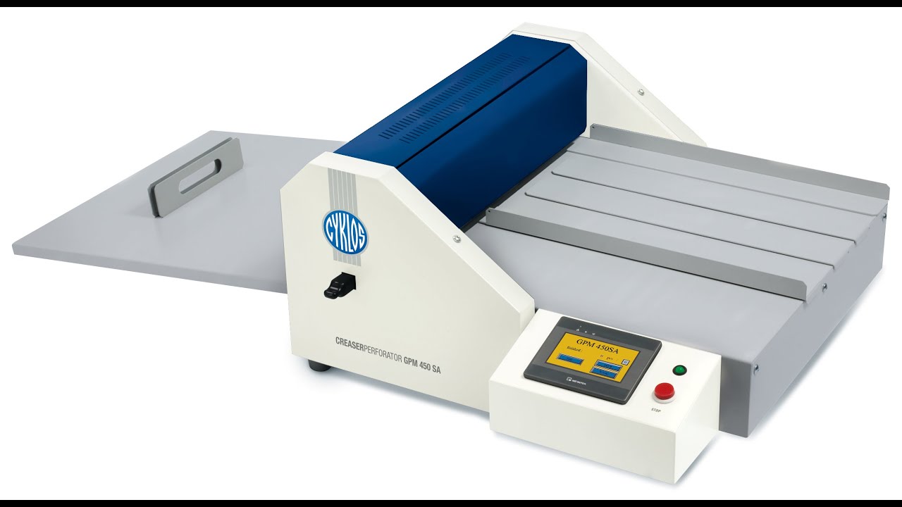 Creasing and Perforating Machine GPM 450 SA