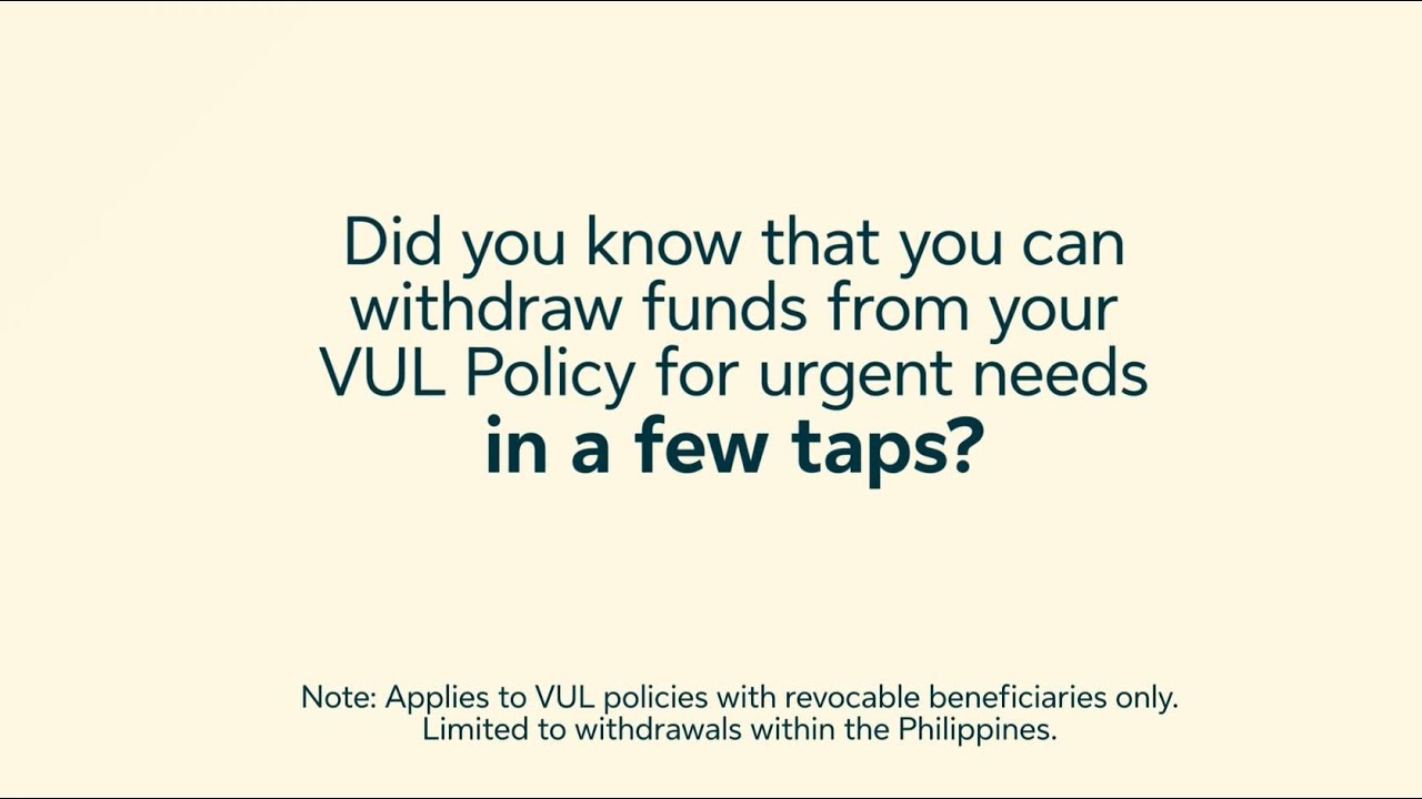 How to withdraw from your VUL funds in the Sun Life PH mobile app.