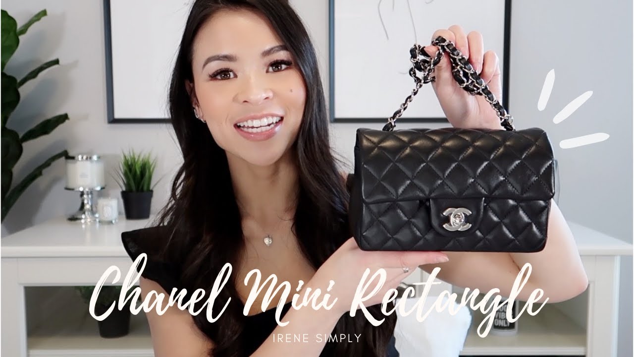 CHANEL MINI RECTANGLE REVIEW: PROS/CONS & WHAT FITS INSIDE | Irene Simply