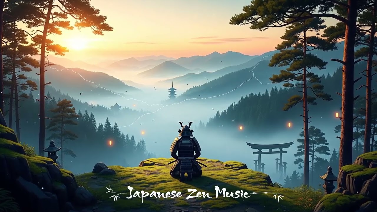 Japanese Instrumental Meditation (4444 Seconds) | Peaceful Mind