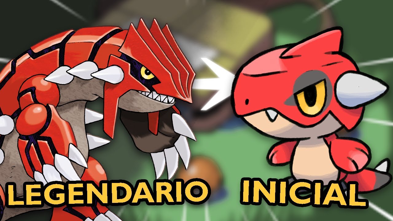POKÉMON LEGENDARIOS SI FUESEN INICIALES 🦖