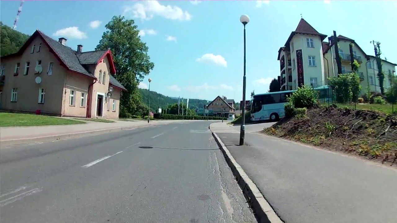 Rowerem Kudowa Zdrój - Nowa Ruda - Wałbrzych cz1