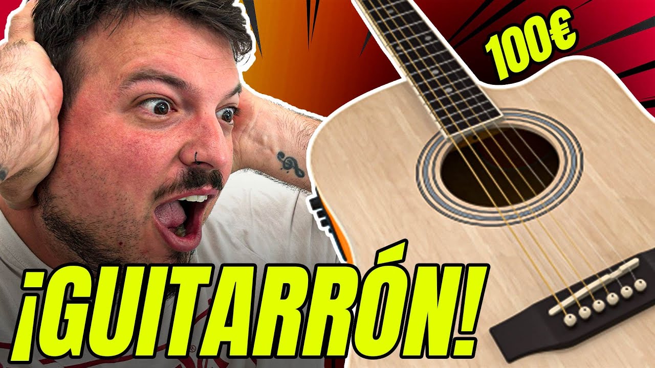 LA MEJOR GUITARRA Electroacústica ECONÓMICA por 100€ - Monkey Loop Valley D-10CE