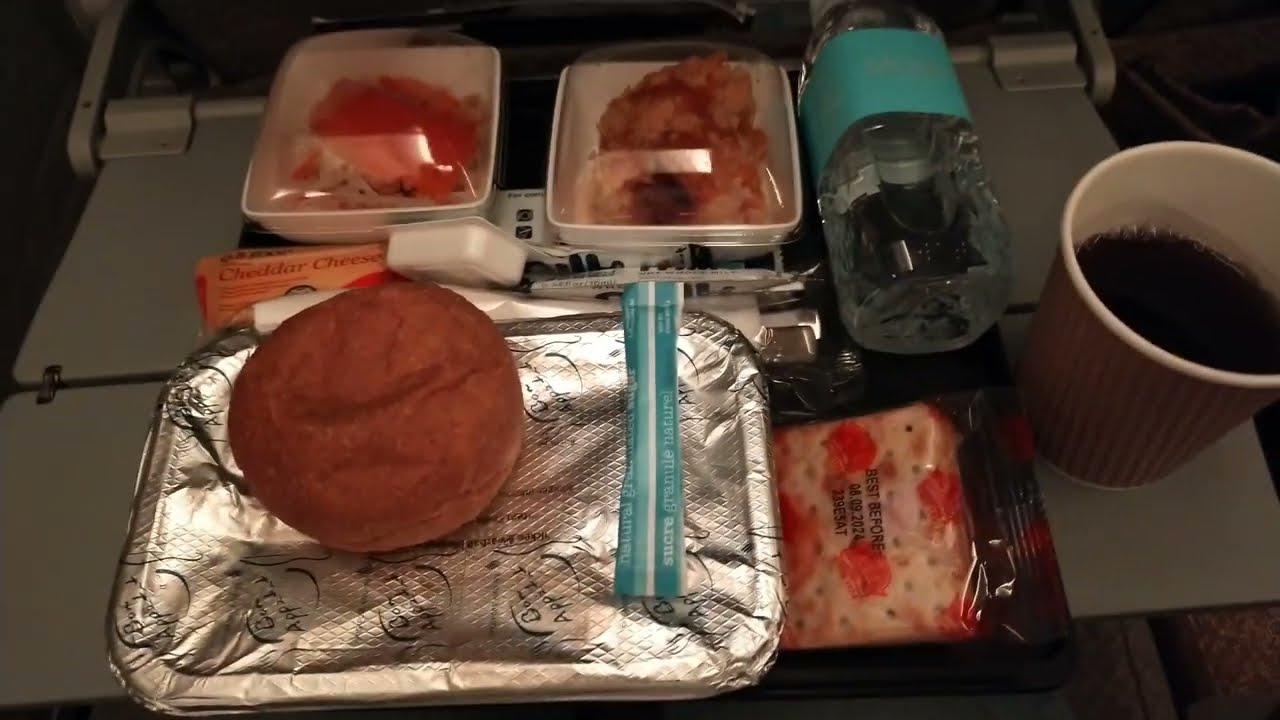 Singapore Airlines Meals - Long Haul flight to London