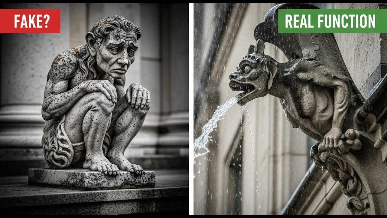 Gargoyles vs. Grotesques: Which One Actually Protects the Building?