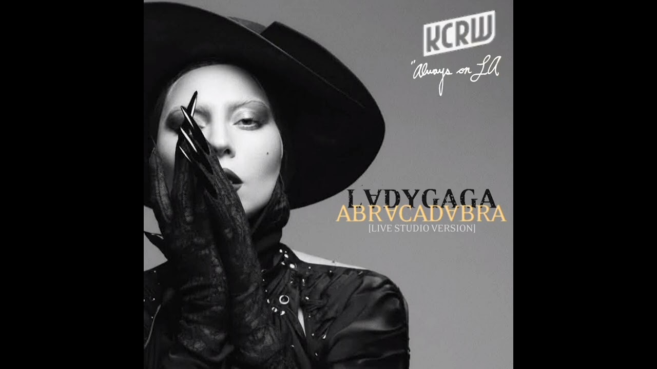 Lady Gaga - Abracadabra (Acoustic Version) Live at KCRW from Apogee Studio