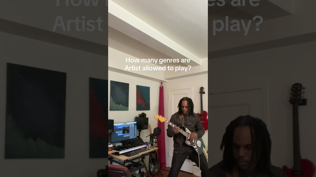 How many genres are artist allowed to play
